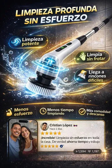 Cepillo Electrico De Limpieza 9 En 1